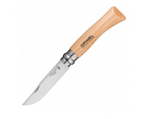 Нож Opinel №7, нержавеющая сталь, рукоять бук