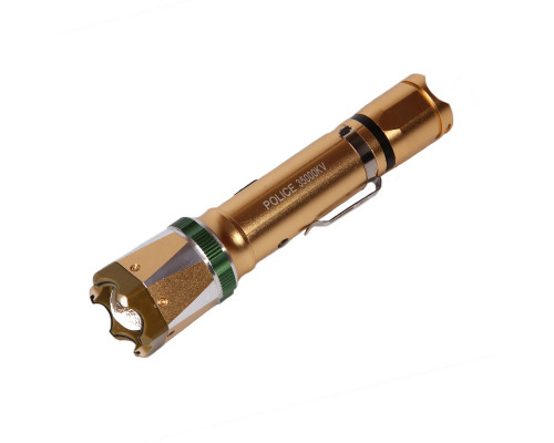 Электрошокер-фонарь «Молния» YB-1312 GOLD