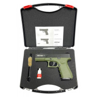 СХП Охолощенный пистолет Retay 17 Glock, кал. 9 мм, зеленый СХП Охолощенный пистолет Retay 17 Glock, кал. 9 мм, зеленый